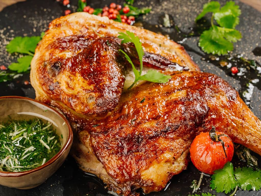 Gà nướng mật ong