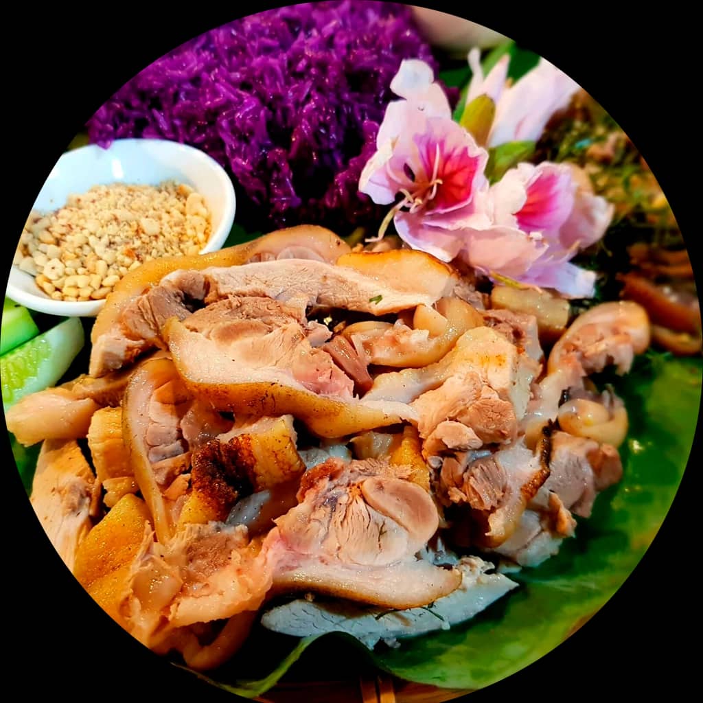 Heo rừng nướng giấy bạc