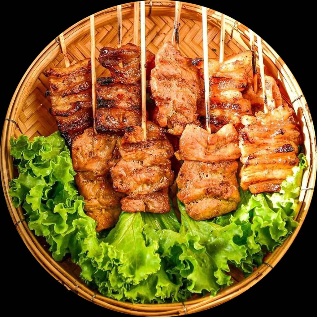 Heo rừng nướng sả ớt