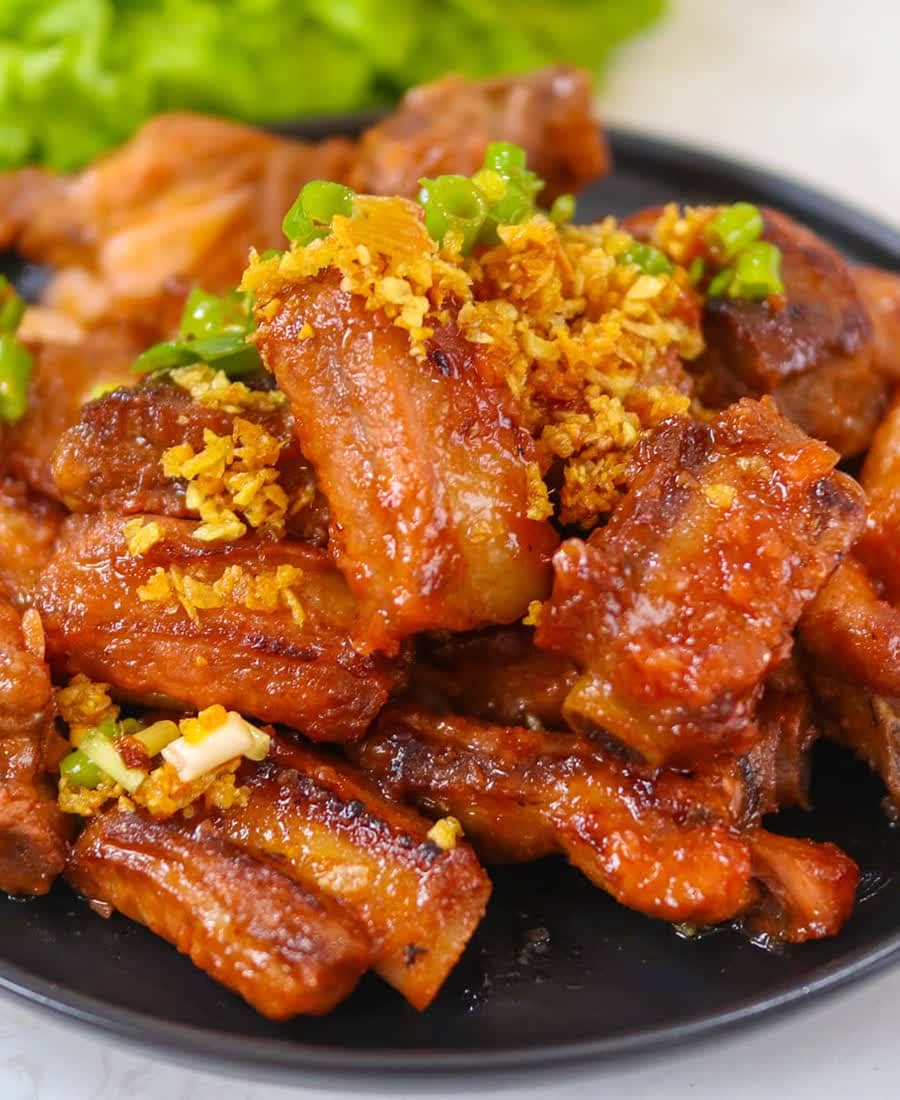 Bắp bò sốt chua ngọt