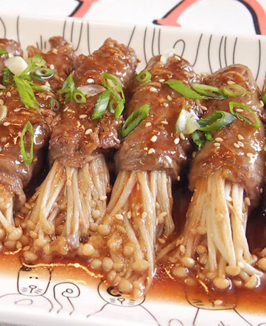 Bò cuộn kim châm