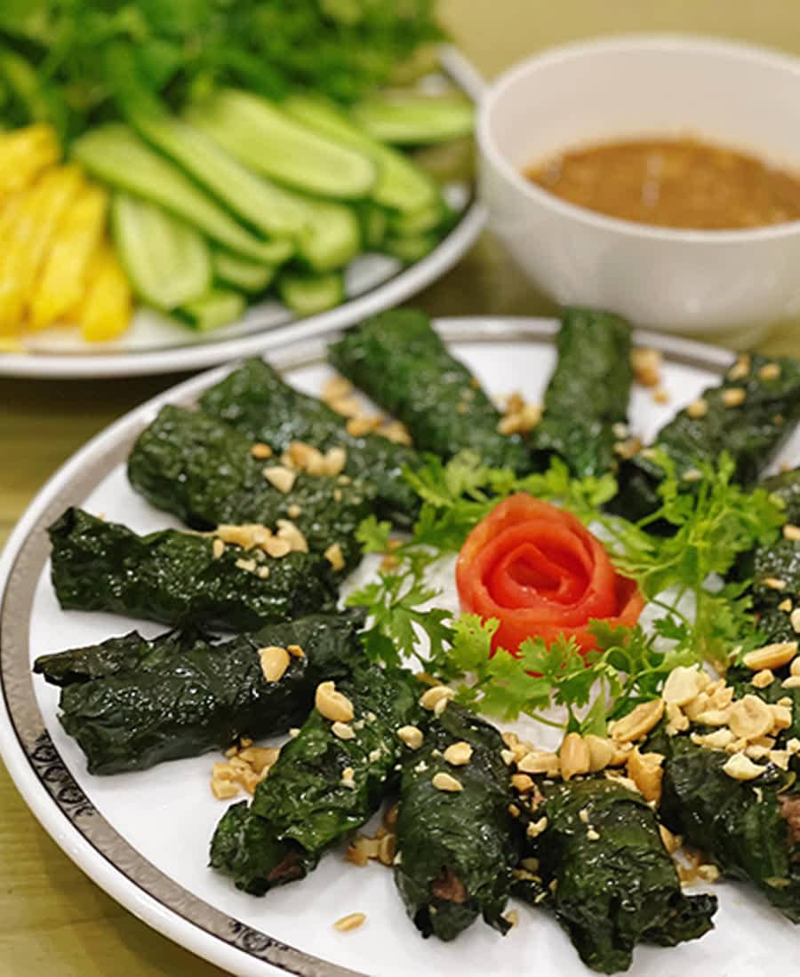 Bò nướng lá lốt