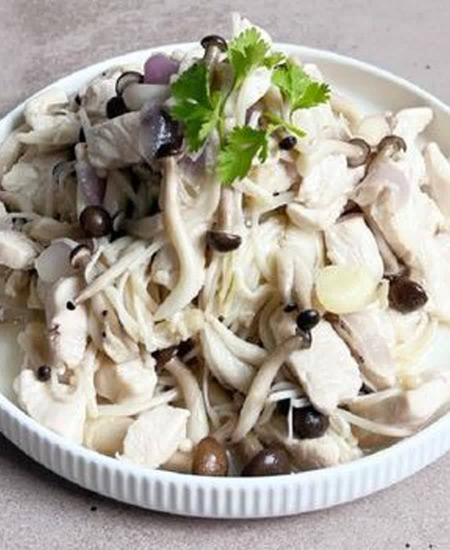 Phi lê bò xào nấm