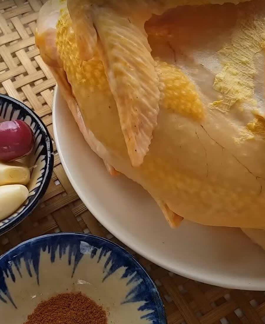 Gà nướng ngũ vị
