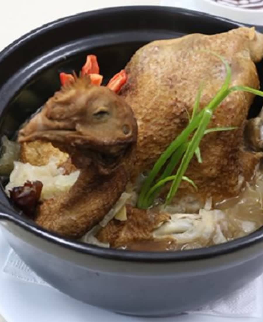Gà tiềm thuốc bắc