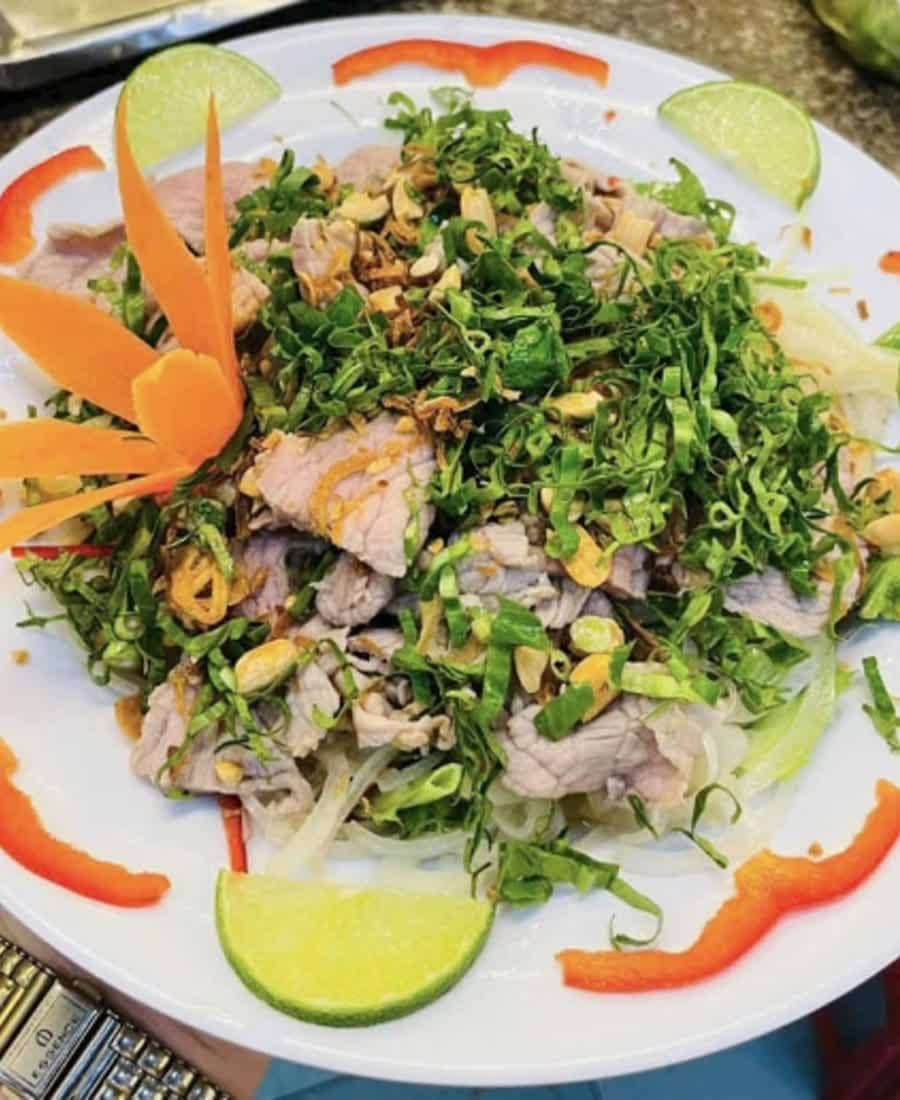 Gỏi bò tái chanh