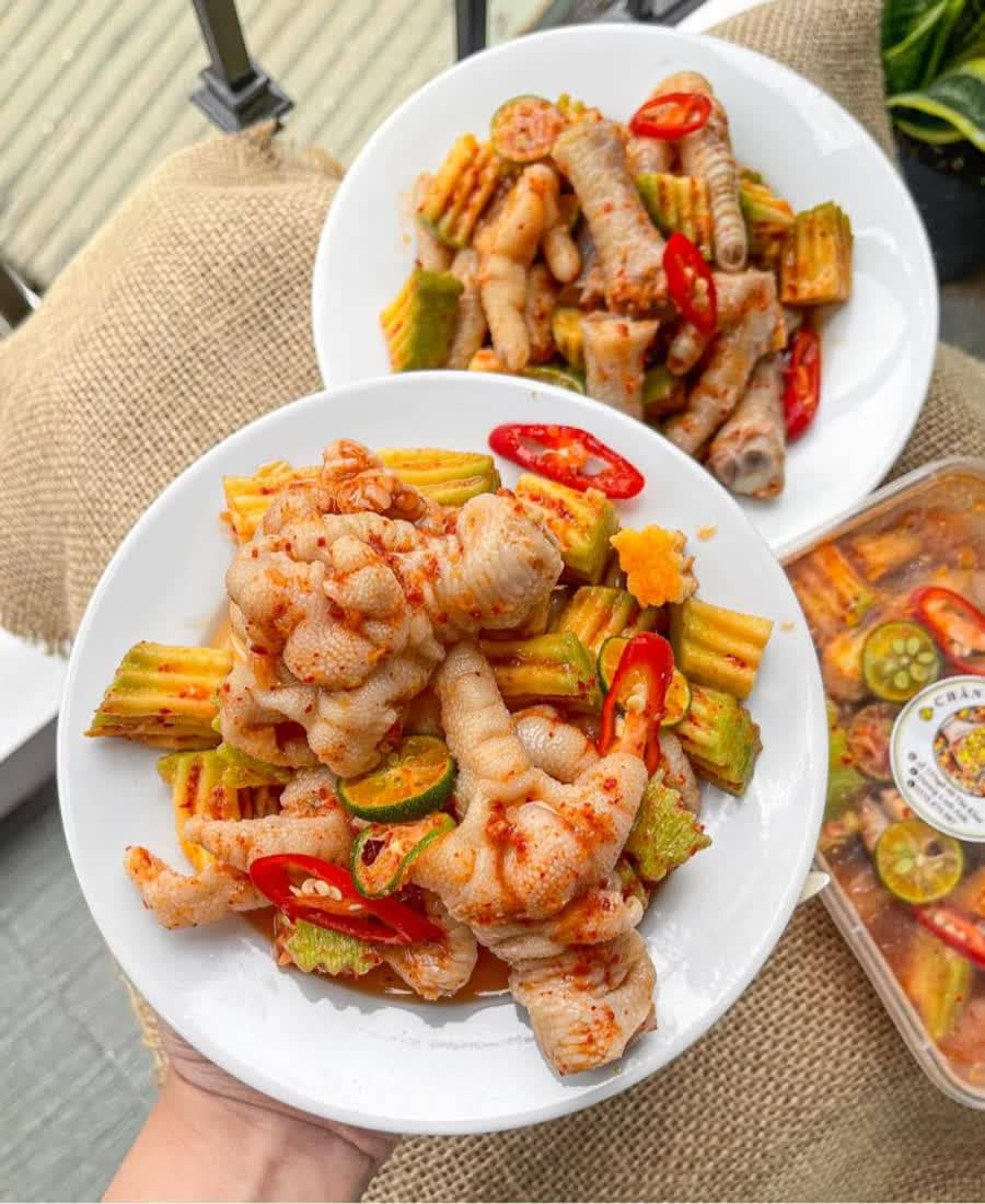 Gỏi chân gà