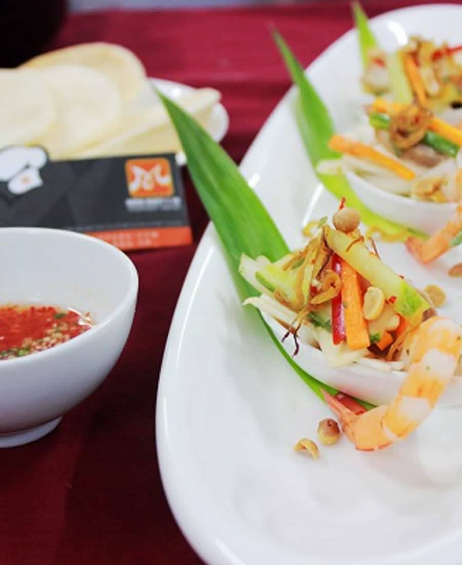 Gỏi củ hủ dừa