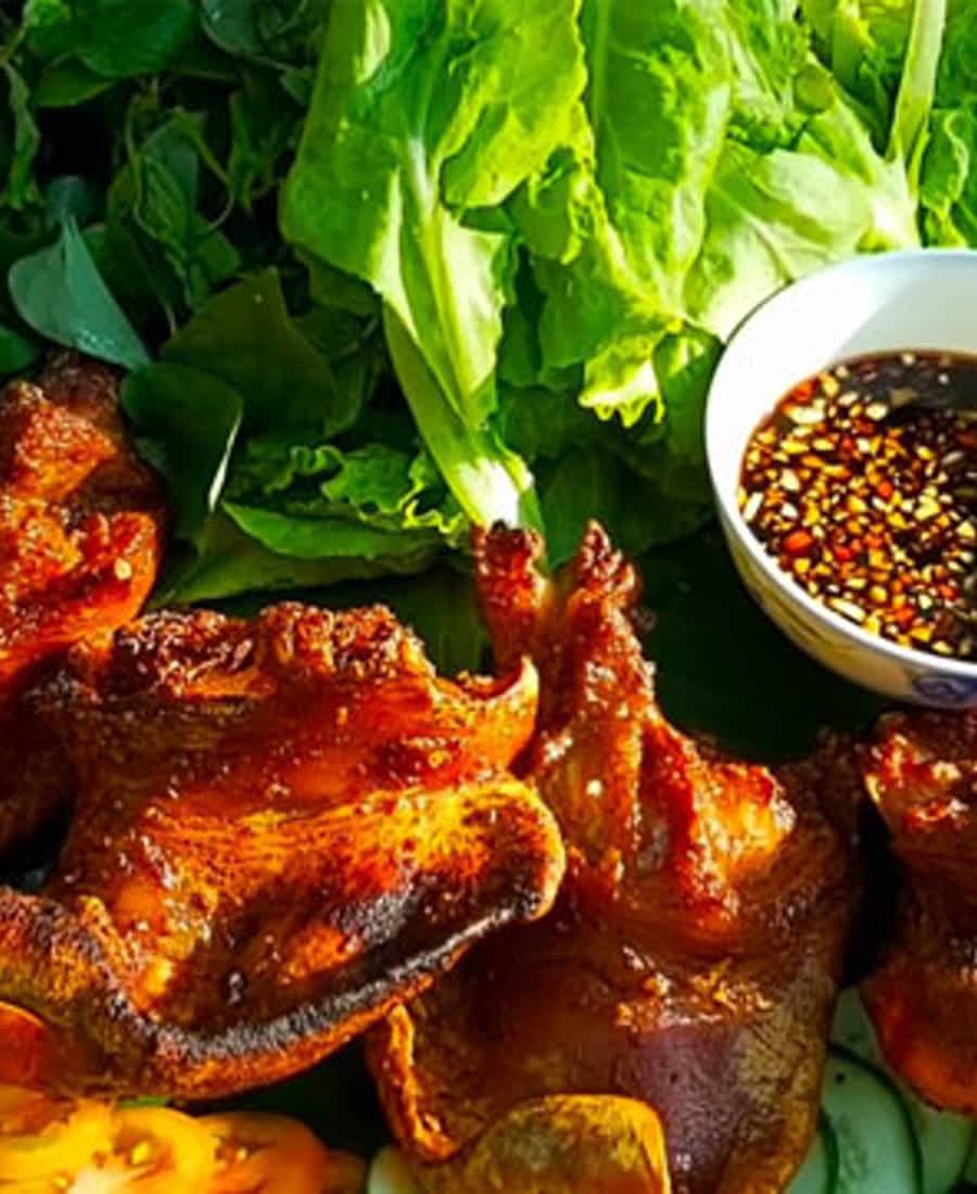 Heo nướng sa tế