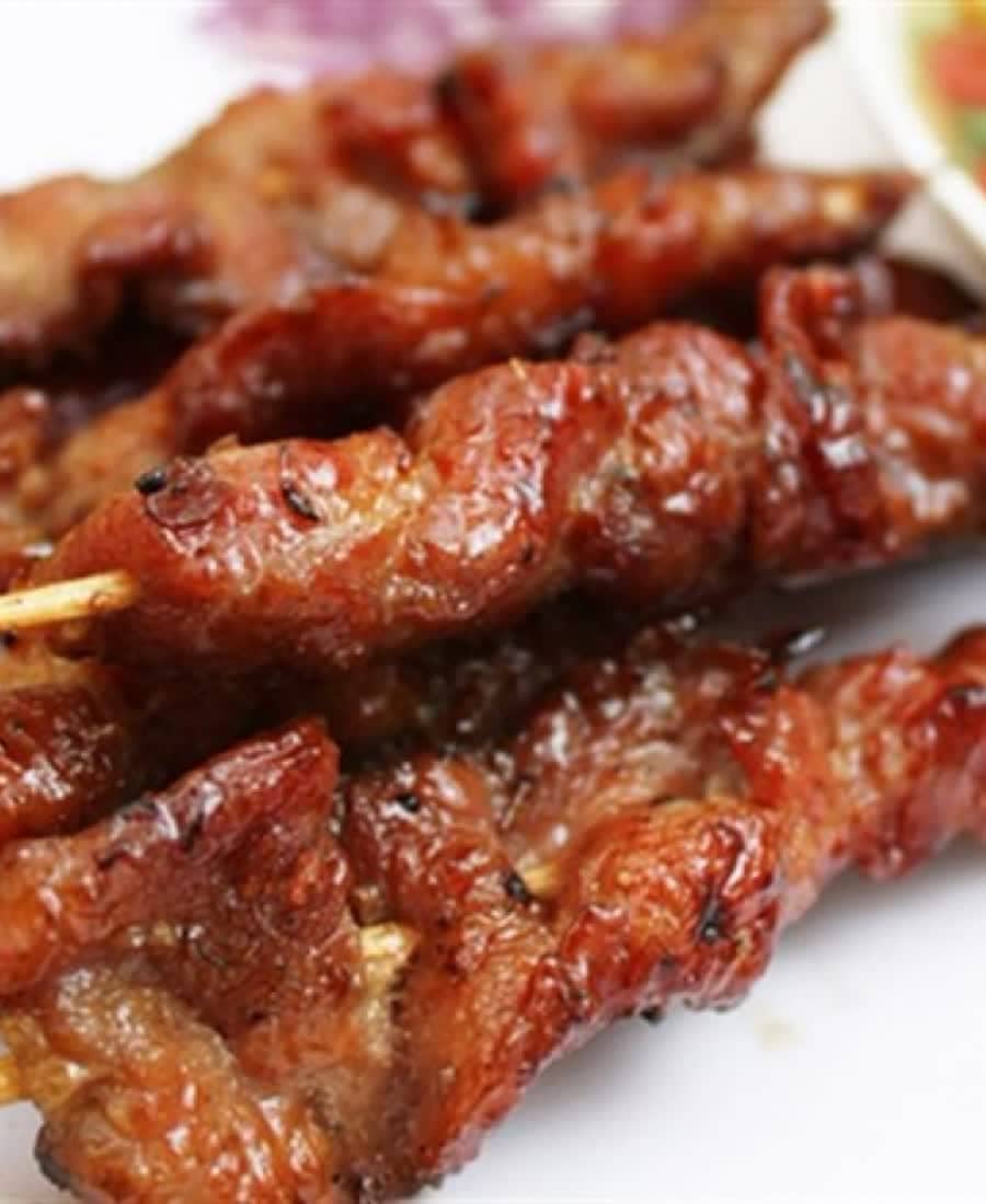 Heo rừng nướng sả ớt