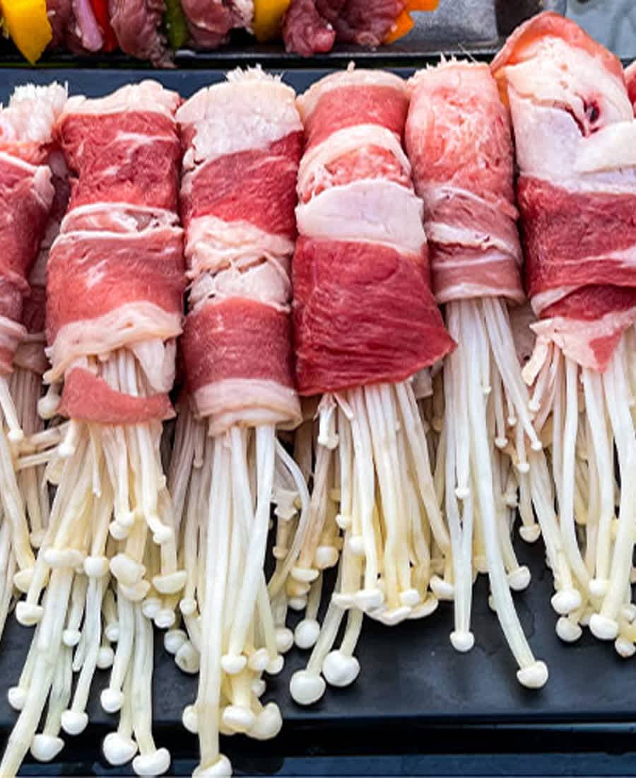 Lẩu nấm thịt bò