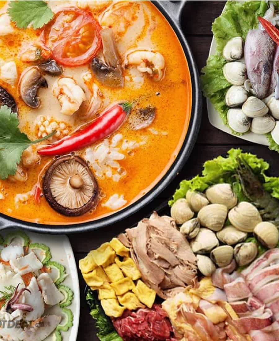 Lẩu Thái hải sản