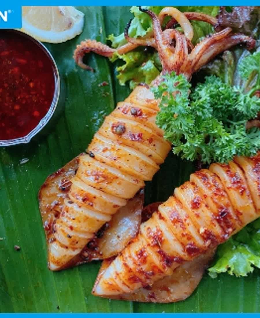 Mực ống sốt me