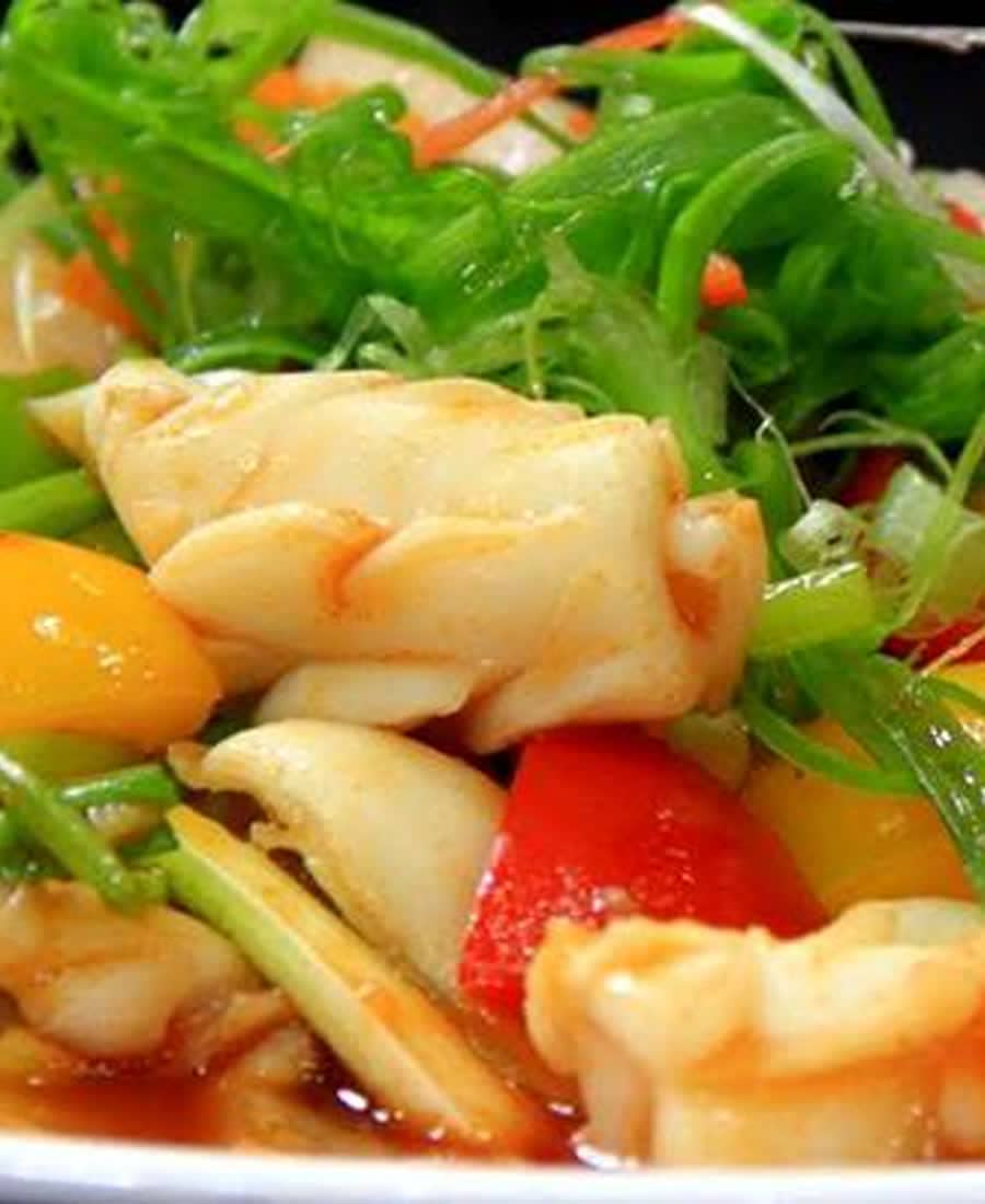 Mực sốt chua ngọt