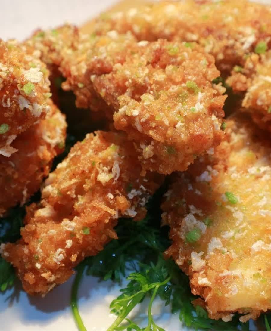 Mực tẩm bột chiên giòn