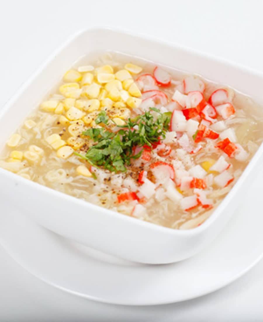 Súp gà nấm tuyết