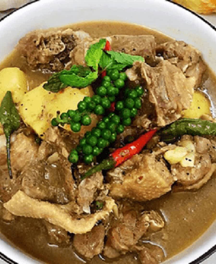 Vịt nấu tiêu xanh