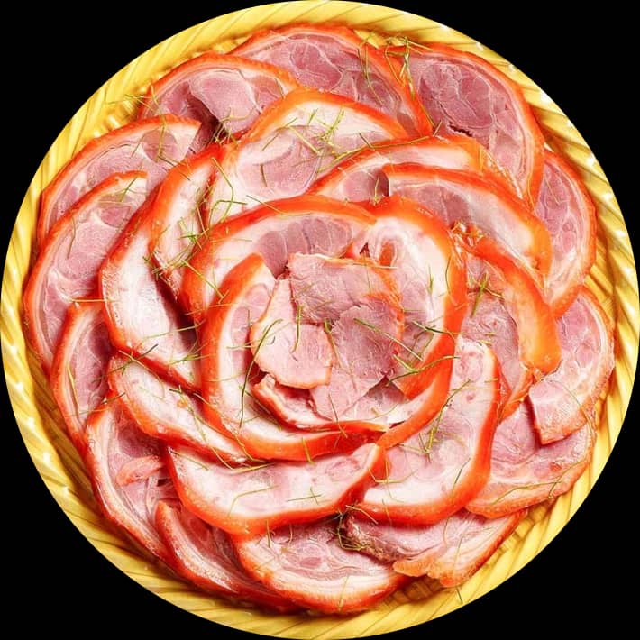 Giò heo xông khói