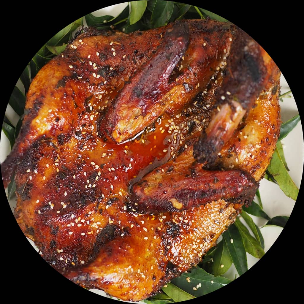 Vịt nướng lá móc mật