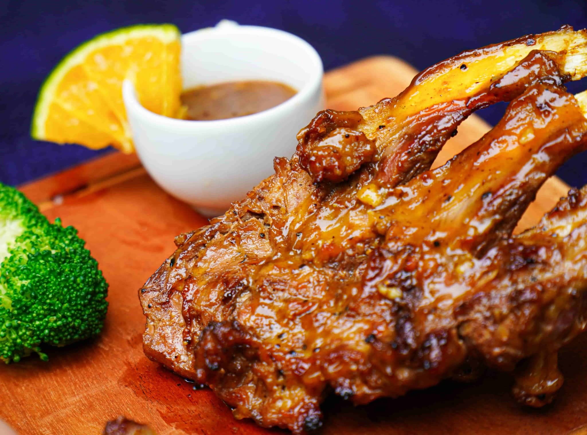 Đà điểu nướng mọi