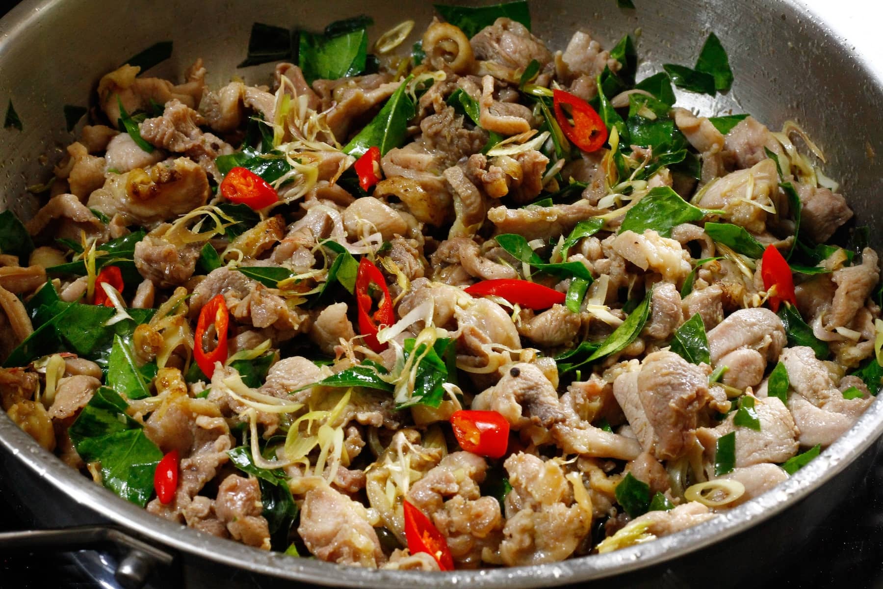 Đà điểu xào lăn